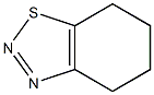 4,5,6,7-Tetrahydrobenzo[d][1,2,3]thiadiazole 化学構造式