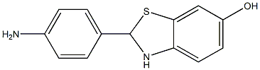2-(4-AMINOPHENYL)-2,3-DIHYDROBENZO[D]THIAZOL-6-OL