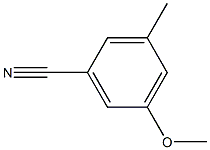3-methyl-5-methoxybenzonitrile 化学構造式
