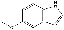 1H-indole, 5-methoxy Struktur