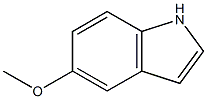 1H-indole, 5-methoxy 化学構造式