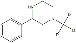 1-(Methyl-d3)-3-phenylpiperazine Structure