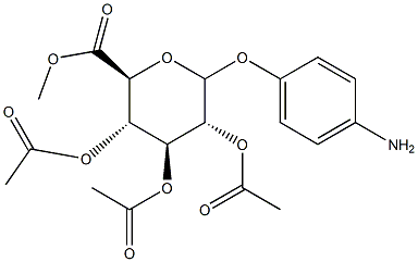 4-Aminophenyl 2,3,4-Tri-O-acetyl--D-glucuronide, Methyl Ester