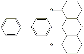 9-[1,1'-biphenyl]-4-yl-3,4,5,6,7,9-hexahydro-1H-xanthene-1,8(2H)-dione