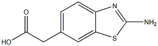 (2-amino-1,3-benzothiazol-6-yl)acetic acid