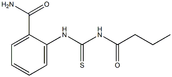  2-{[(butyrylamino)carbothioyl]amino}benzamide