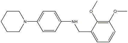  N-(2,3-dimethoxybenzyl)-N-[4-(1-piperidinyl)phenyl]amine