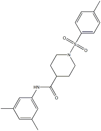 N-(3,5-dimethylphenyl)-1-[(4-methylphenyl)sulfonyl]-4-piperidinecarboxamide