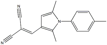 2-{[2,5-dimethyl-1-(4-methylphenyl)-1H-pyrrol-3-yl]methylene}malononitrile