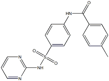  4-methyl-N-{4-[(2-pyrimidinylamino)sulfonyl]phenyl}benzamide