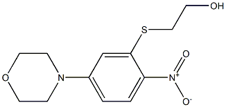 2-{[2-nitro-5-(4-morpholinyl)phenyl]sulfanyl}ethanol