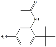 N-(5-amino-2-tert-butylphenyl)acetamide Struktur