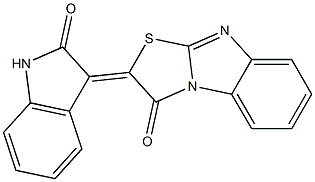 2-(2-oxo-1,2-dihydro-3H-indol-3-ylidene)[1,3]thiazolo[3,2-a]benzimidazol-3(2H)-one