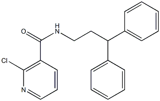 2-chloro-N-(3,3-diphenylpropyl)nicotinamide