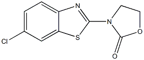 3-(6-chloro-1,3-benzothiazol-2-yl)-1,3-oxazolidin-2-one