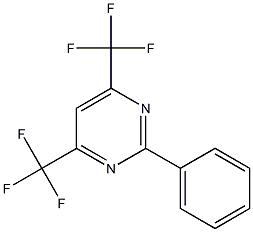 2-phenyl-4,6-bis(trifluoromethyl)pyrimidine