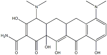4,7-bis(dimethylamino)-3,10,12,12a-tetrahydroxy-1,11-dioxo-1,4,4a,5,5a,6,11,12a-octahydro-2-naphthacenecarboxamide