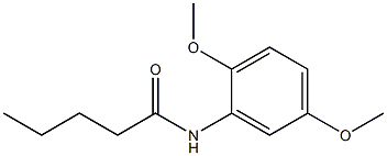 N-(2,5-dimethoxyphenyl)pentanamide Structure