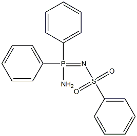 N-[amino(diphenyl)phosphoranylidene]benzenesulfonamide|