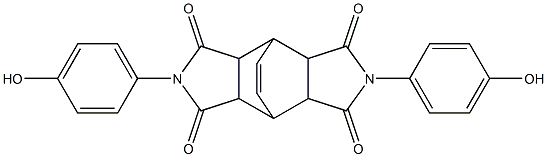 4,10-bis(4-hydroxyphenyl)-4,10-diazatetracyclo[5.5.2.0~2,6~.0~8,12~]tetradec-13-ene-3,5,9,11-tetrone