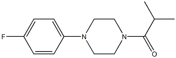 1-(4-fluorophenyl)-4-isobutyrylpiperazine