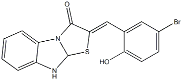 2-(5-bromo-2-hydroxybenzylidene)-9,9a-dihydro[1,3]thiazolo[3,2-a]benzimidazol-3(2H)-one