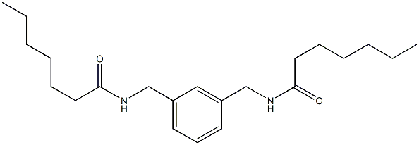 N-{3-[(heptanoylamino)methyl]benzyl}heptanamide