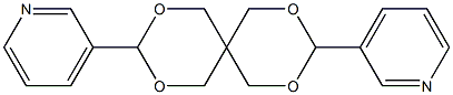 3-[9-(3-pyridinyl)-2,4,8,10-tetraoxaspiro[5.5]undec-3-yl]pyridine