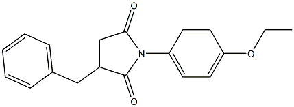 3-benzyl-1-(4-ethoxyphenyl)-2,5-pyrrolidinedione|