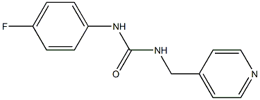  N-(4-fluorophenyl)-N'-(4-pyridinylmethyl)urea