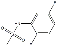 N-(2,5-difluorophenyl)methanesulfonamide Structure