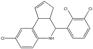 8-chloro-4-(2,3-dichlorophenyl)-3a,4,5,9b-tetrahydro-3H-cyclopenta[c]quinoline