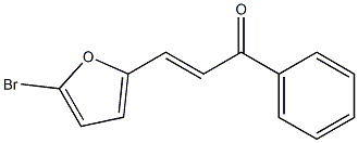  3-(5-bromo-2-furyl)-1-phenyl-2-propen-1-one