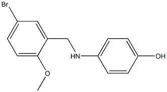 4-[(5-bromo-2-methoxybenzyl)amino]phenol