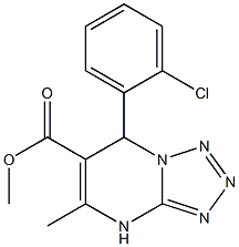 methyl 7-(2-chlorophenyl)-5-methyl-4,7-dihydrotetraazolo[1,5-a]pyrimidine-6-carboxylate