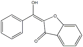 2-[hydroxy(phenyl)methylene]-1-benzofuran-3(2H)-one,,结构式
