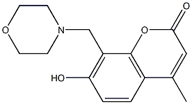 7-hydroxy-4-methyl-8-(4-morpholinylmethyl)-2H-chromen-2-one