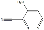 4-aminopyridazine-3-carbonitrile Struktur