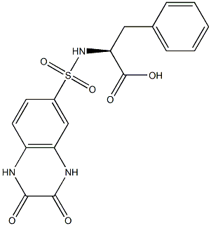 N-[(2,3-dioxo-1,2,3,4-tetrahydro-6-quinoxalinyl)sulfonyl]phenylalanine