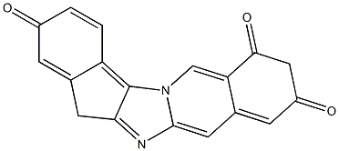 5H-indeno[2',1':4,5]imidazo[1,2-b]isoquinoline-5,7,12-trione Struktur