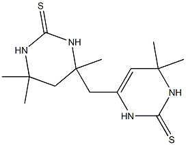 4-[(6,6-dimethyl-2-thioxo-1,2,3,6-tetrahydro-4-pyrimidinyl)methyl]-4,6,6-trimethyltetrahydro-2(1H)-pyrimidinethione