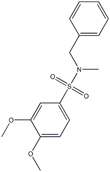 N-benzyl-3,4-dimethoxy-N-methylbenzenesulfonamide