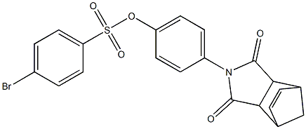 4-(3,5-dioxo-4-azatricyclo[5.2.1.0~2,6~]dec-8-en-4-yl)phenyl 4-bromobenzenesulfonate