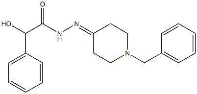 N'-(1-benzyl-4-piperidinylidene)-2-hydroxy-2-phenylacetohydrazide|