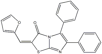 2-(2-furylmethylene)-5,6-diphenylimidazo[2,1-b][1,3]thiazol-3(2H)-one