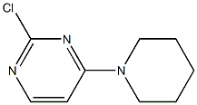 2-chloro-4-(1-piperidinyl)pyrimidine,,结构式