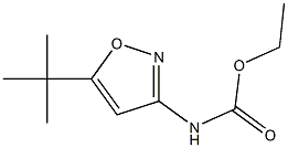 ethyl 5-tert-butyl-3-isoxazolylcarbamate Structure