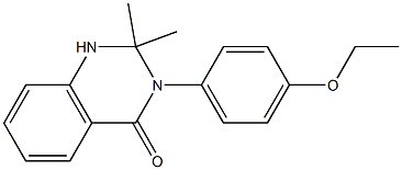 3-(4-ethoxyphenyl)-2,2-dimethyl-2,3-dihydro-4(1H)-quinazolinone Structure