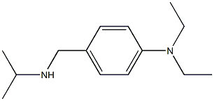 N-[4-(diethylamino)benzyl]-N-isopropylamine Struktur