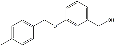 {3-[(4-methylbenzyl)oxy]phenyl}methanol Struktur